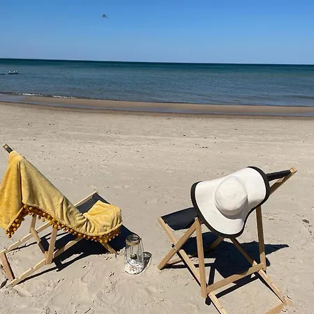 Urlopownia W Gaskach, Duzy, Teren, Basen, Balia Za Doplata Vakantiehuis Gąski