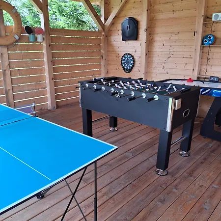 Urlopownia W Gaskach, Duzy, Teren, Basen, Balia Za Doplata Vakantiehuis Gąski